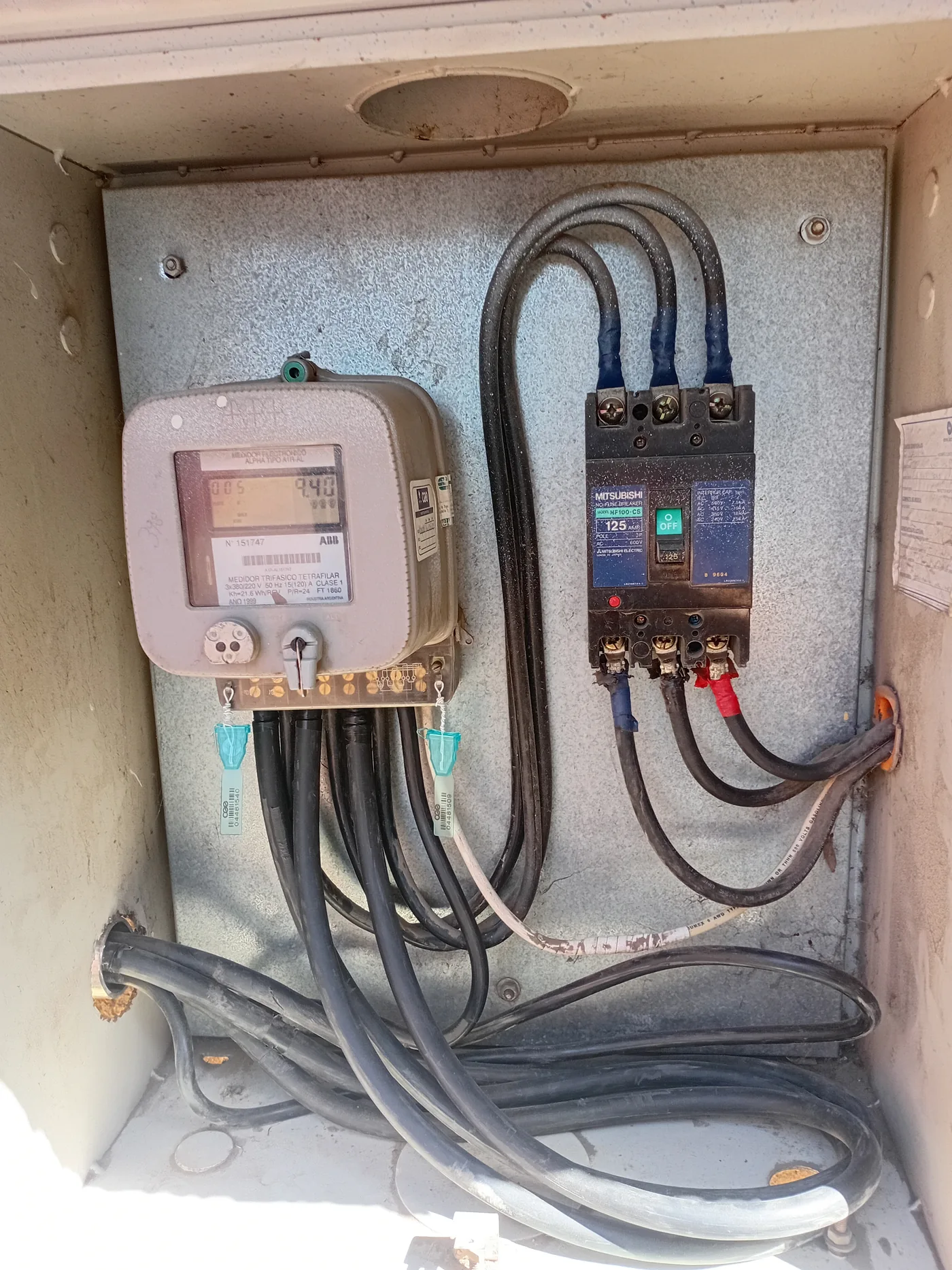 Recurso visual del proyecto Intervención y traslado de acometida eléctrica